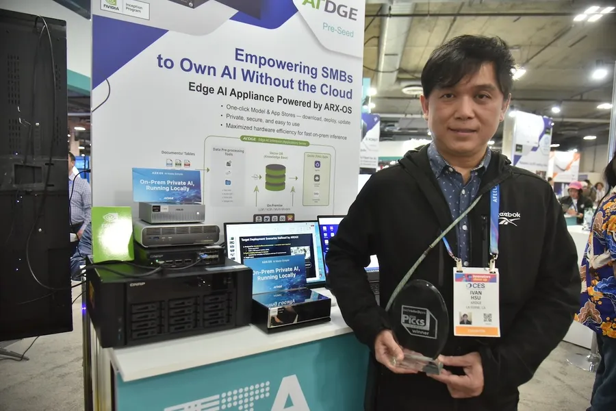 台灣新創再獲CES獎項！ARDGE讓中小企業部署邊緣AI像「點滑鼠」一樣簡單
