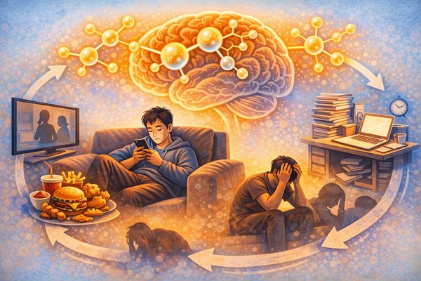  為何快樂退去，總是迎來空虛？解密「多巴胺」背後的蹺蹺板機制