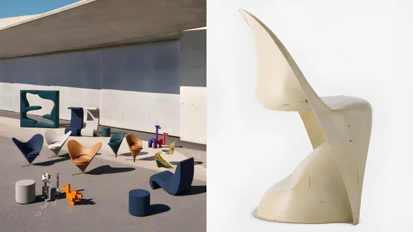 Vitra 推出限量版潘頓椅！丹麥設計大師 Verner Panton 百週年紀念，5 月展覽同步登場