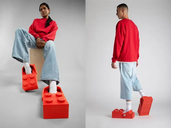 LEGO ╳ Crocs 首波聯名「積木鞋」