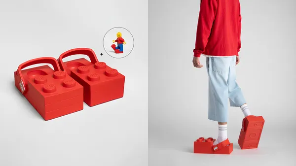 把樂高積木穿上腳！LEGO ╳ Crocs 首波聯名「積木鞋」亮相：立體凸點設計、隨鞋附贈樂高小人