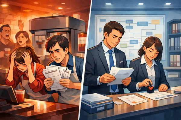  各部門都沒錯，為什麼一合作就卡關？管理顧問揭「照流程走」的致命傷