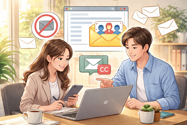  信件別再亂 CC！專業工作者寄 email 時，用 2 大原則提高效率