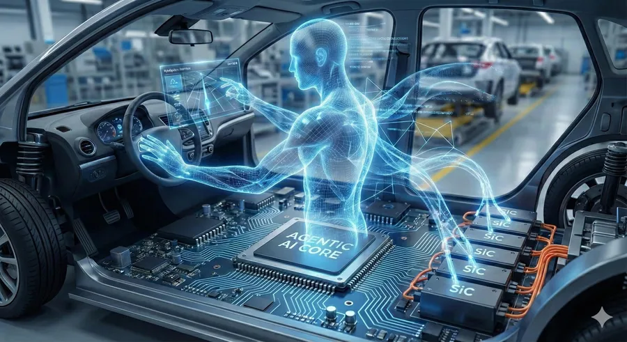 移動產業典範轉移！Agentic AI與新一代車用半導體迎新局