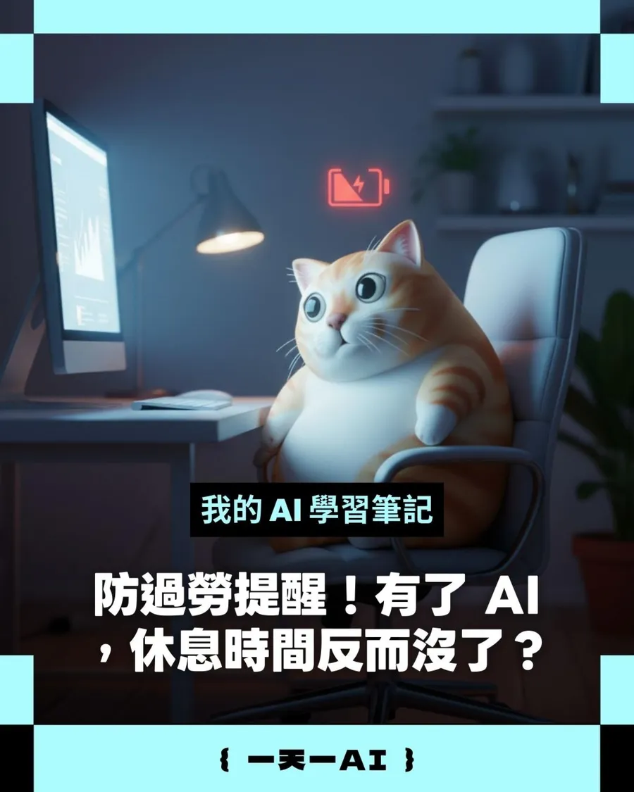 有了AI，反而越來越累？3個實用「防過勞守則」，避免掉入忙碌迴圈