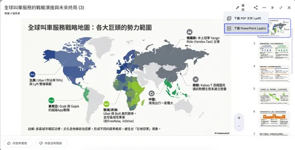 #1 NotebookLM簡報修改