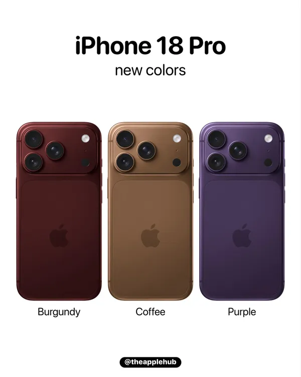 #1 iPhone 18 新設計