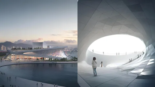 釜山首座歌劇院 2027 年開幕！Snøhetta 操刀濱海文化地標，融合劇場、公共廣場與全景屋頂