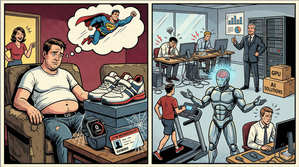  砸錢買裝備不叫數位轉型， 耐心的啟蒙和起步，AI才能落地