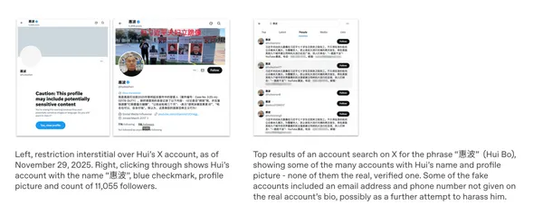 中國網軍冒充異議人士