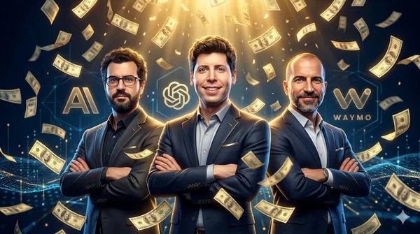 全球新創單月募資暴衝780%，但AI成贏家全拿：OpenAI、Anthropic、Waymo奪走八成資金 