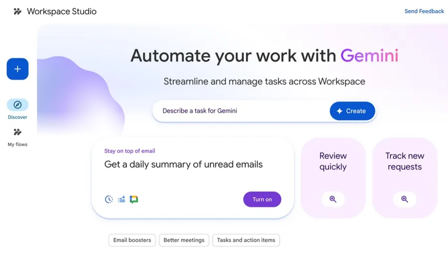 不會寫程式也能做自動化？Google Workspace＋Gemini 攻略！3 步驟用自然語言串起 AI 工作流