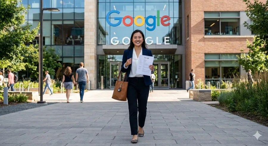 系統刷掉履歷也沒關係？哈佛研究「一句話」神助攻，她靠執著拿到Google夢幻職缺