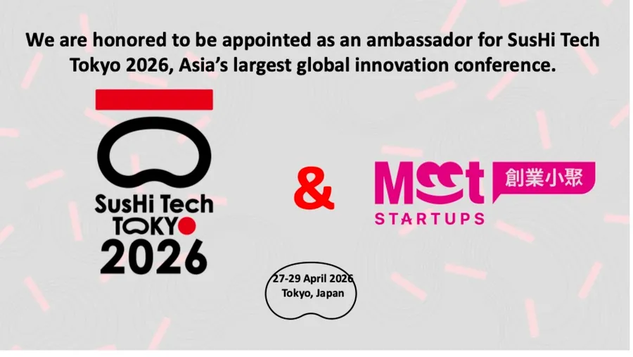 《創業小聚》攜手 SusHi Tech Tokyo 2026，助攻台灣新創鏈結日本創新生態