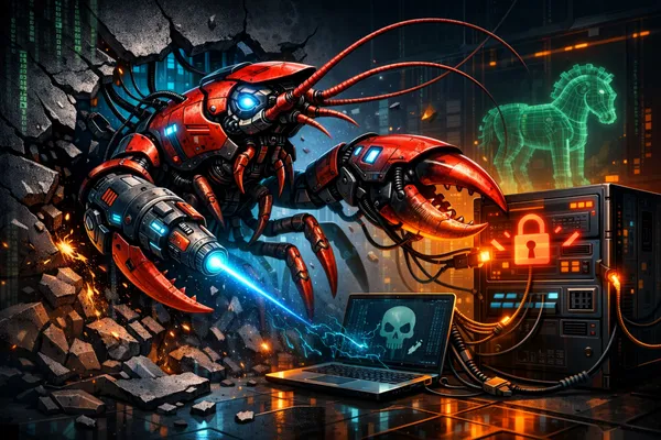 「AI小龍蝦」OpenClaw爆紅！專家警告：權限全開恐成企業內網的數位木馬 