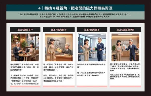 #2 主管沒說出口的才是重點！3 張圖看清上司在意的「處事眉角」，不再瞎忙一場