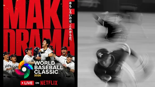 堪比電影劇照的球賽側拍！Netflix 豪擲百億拿下日本 WBC 轉播權，一窺串流平台的運動娛樂佈局