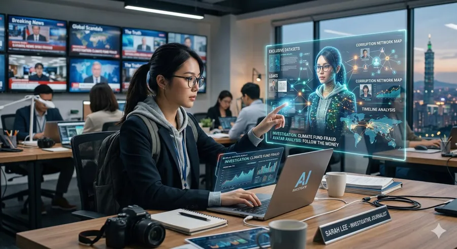 2年近萬名記者丟飯碗！從代筆寫稿到預測風險，AI如何顛覆新聞業的運作法則？