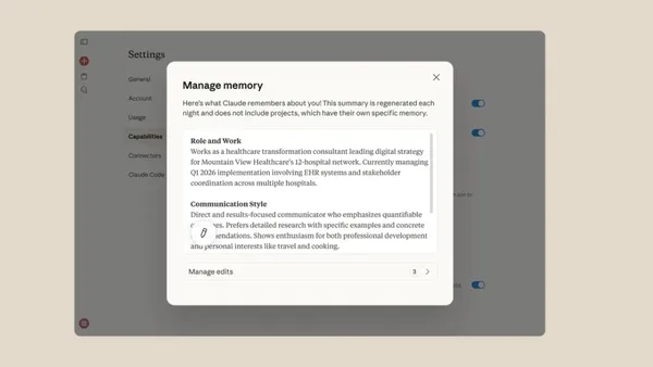 claude memory功能