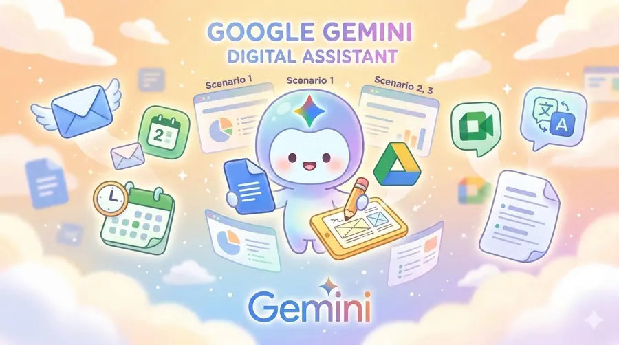 這樣用Gemini，發揮最大潛力！3大實戰場景，教你把Google AI嵌進工作流程