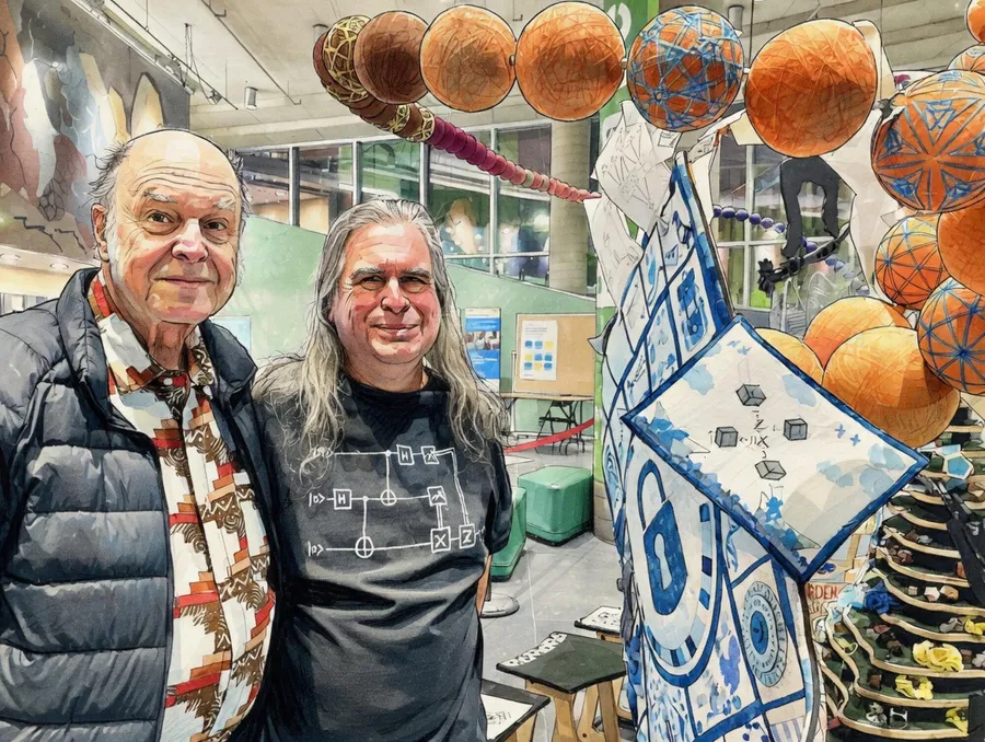 2025年圖靈獎給兩位「量子密鑰之父」：一場泳池邂逅，如何畫出對抗量子電腦的資安底線？