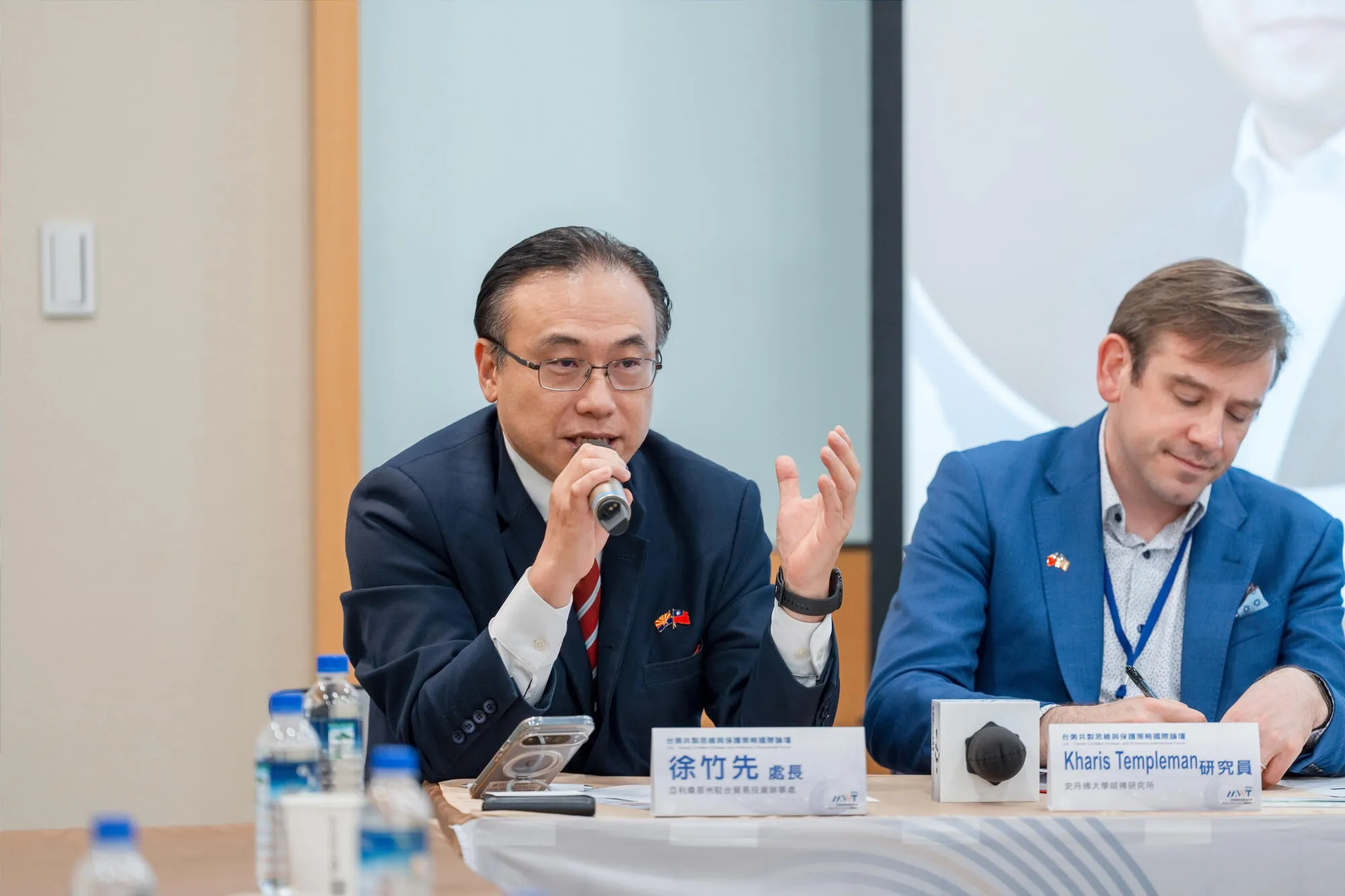 亞利桑那州駐台貿易投資辦事處處長徐竹先。
