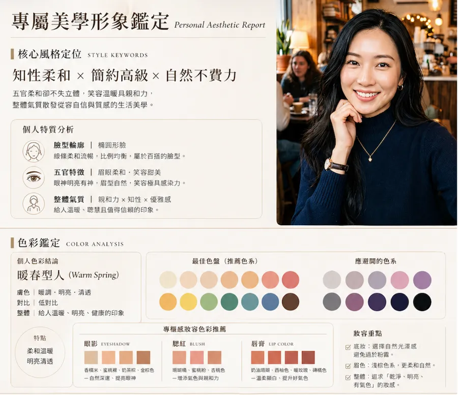 用ChatGPT做色彩鑑定、面相分析！妝容建議、穿搭配色都幫你搞定，2組提示詞一次收