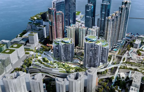 #4 Zaha Hadid Architects 國際門廊中心