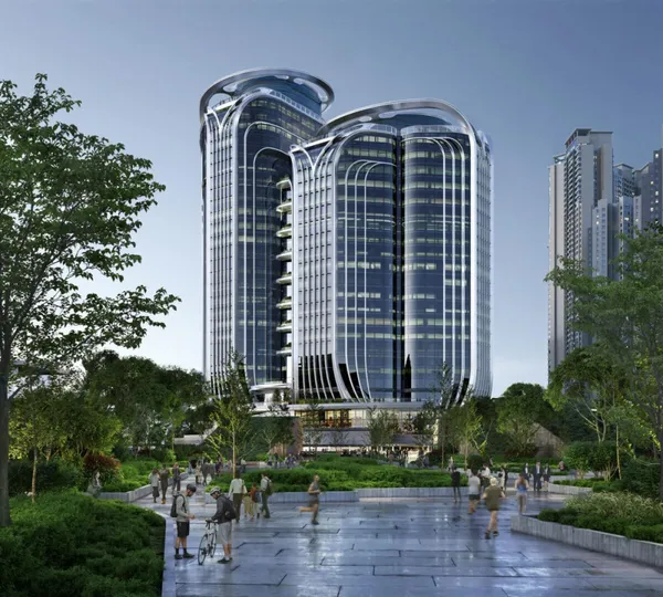 #3 Zaha Hadid Architects 國際門廊中心