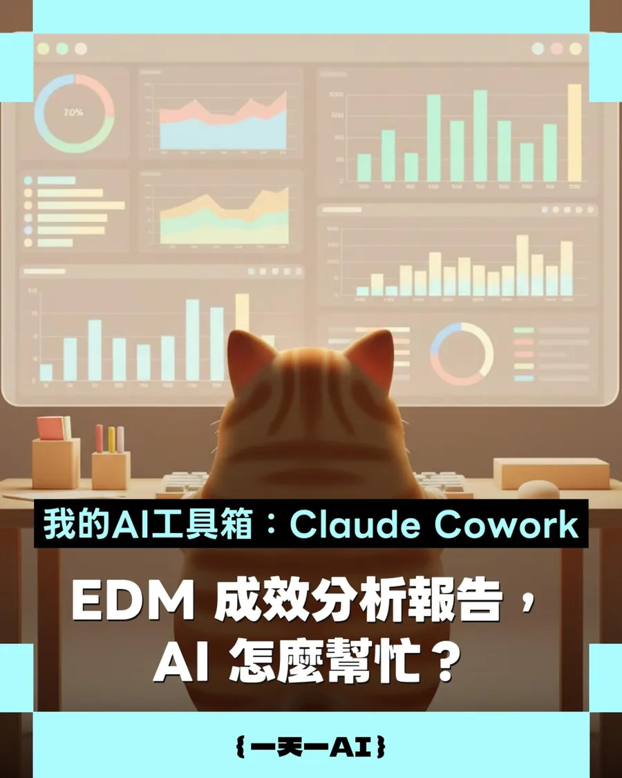 用Claude Cowork分析EDM成效！4步驟設定自動排程，每周報告直接存進資料夾