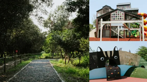 屏東三大公園散策！轉譯產業記憶、將孩童畫作化為遊具，在綠意之間感受地方的多重樣貌