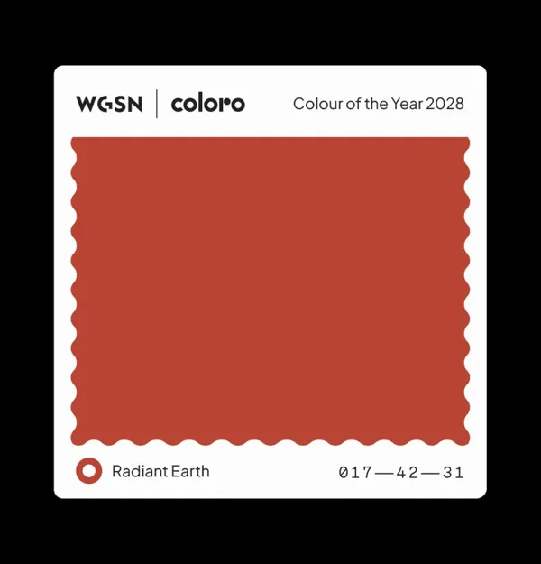 #2 WGSN ╳ Coloro2028年度色彩「Radiant Earth」