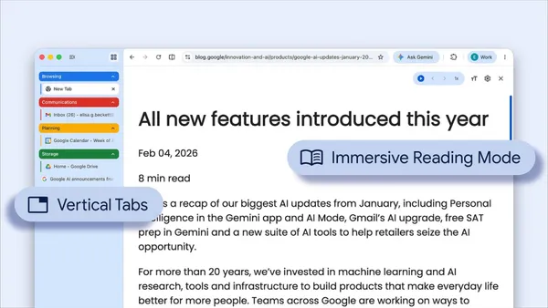 Google Chrome Vertical Tabs