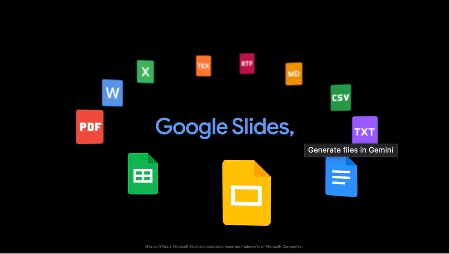 不用再複製貼上了！Gemini一鍵輸出Word、Excel、PDF等10種格式，連簡報Slides都能直出