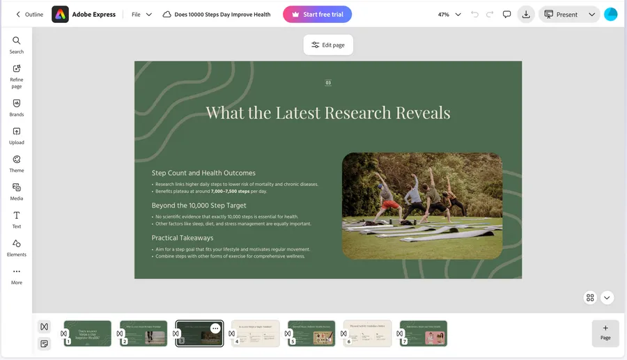 Adobe推出免費AI學習工具Student Spaces！3步驟教你生成投影片、心智圖等8種教材