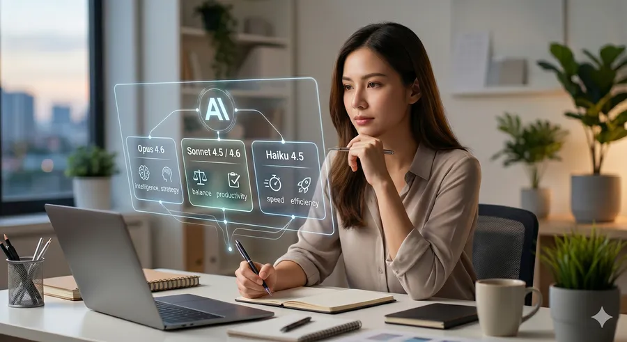 Claude模型怎麼選？Opus、Sonnet、Haiku一表看懂，沒切換模型可能會多花5倍成本