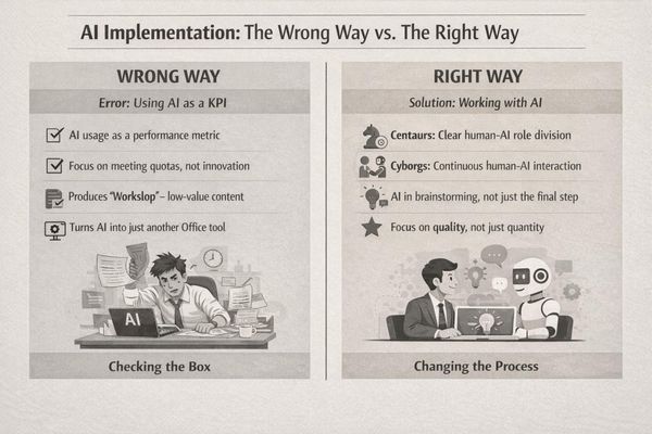  別再逼員工用 AI 了！華頓教授破解迷思：無意義的工作交給 AI 還是無意義
