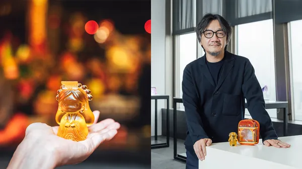 把琉璃媽祖裝進娃包隨身帶著走！tittot琉園攜手大甲鎮瀾宮打造〈人間走走〉，以設計與工藝重塑信仰日常