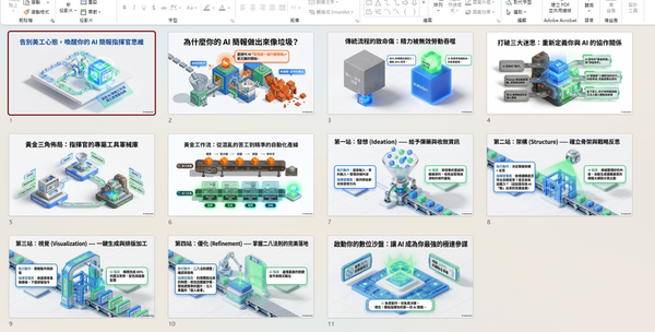  教學｜NotebookLM 簡報怎麼去除 AI 味？3 步驟學會 YAML 指令，配色、字體、排版一次設定