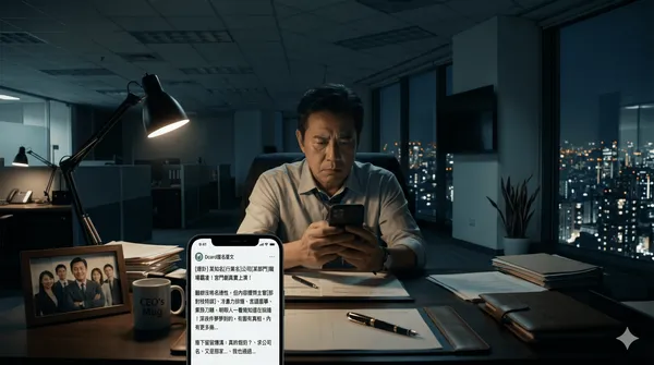  職場霸凌非要鬧到社群公審，公司才肯處理？揭開「有毒環境」長出來的真相