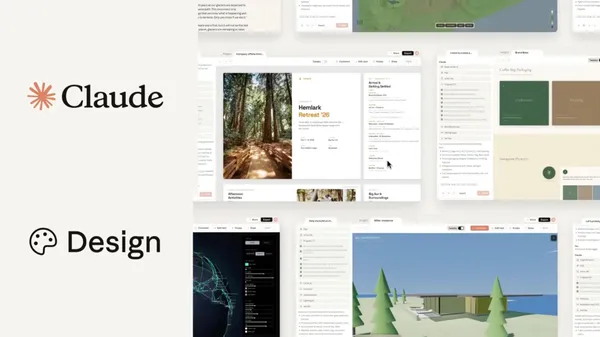 AI 設計工具 Claude Design 新登場！輔助提案發想、互動原型、品牌簡報製作等亮點一次看