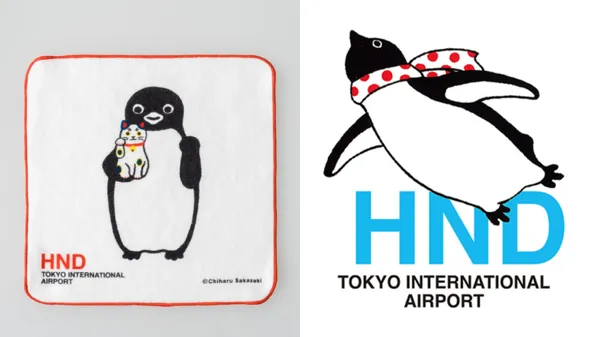 Suica 企鵝轉職羽田機場？作者坂崎千春親繪「天空、旅行、日本」主視覺與 4 款限定周邊