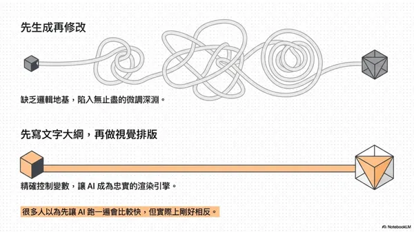 #0 用 NotebookLM 做簡報不再改到崩潰！避開 3 個 NG 指令，學會「先大綱、後排版」