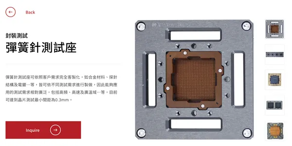 彈簧針測試座