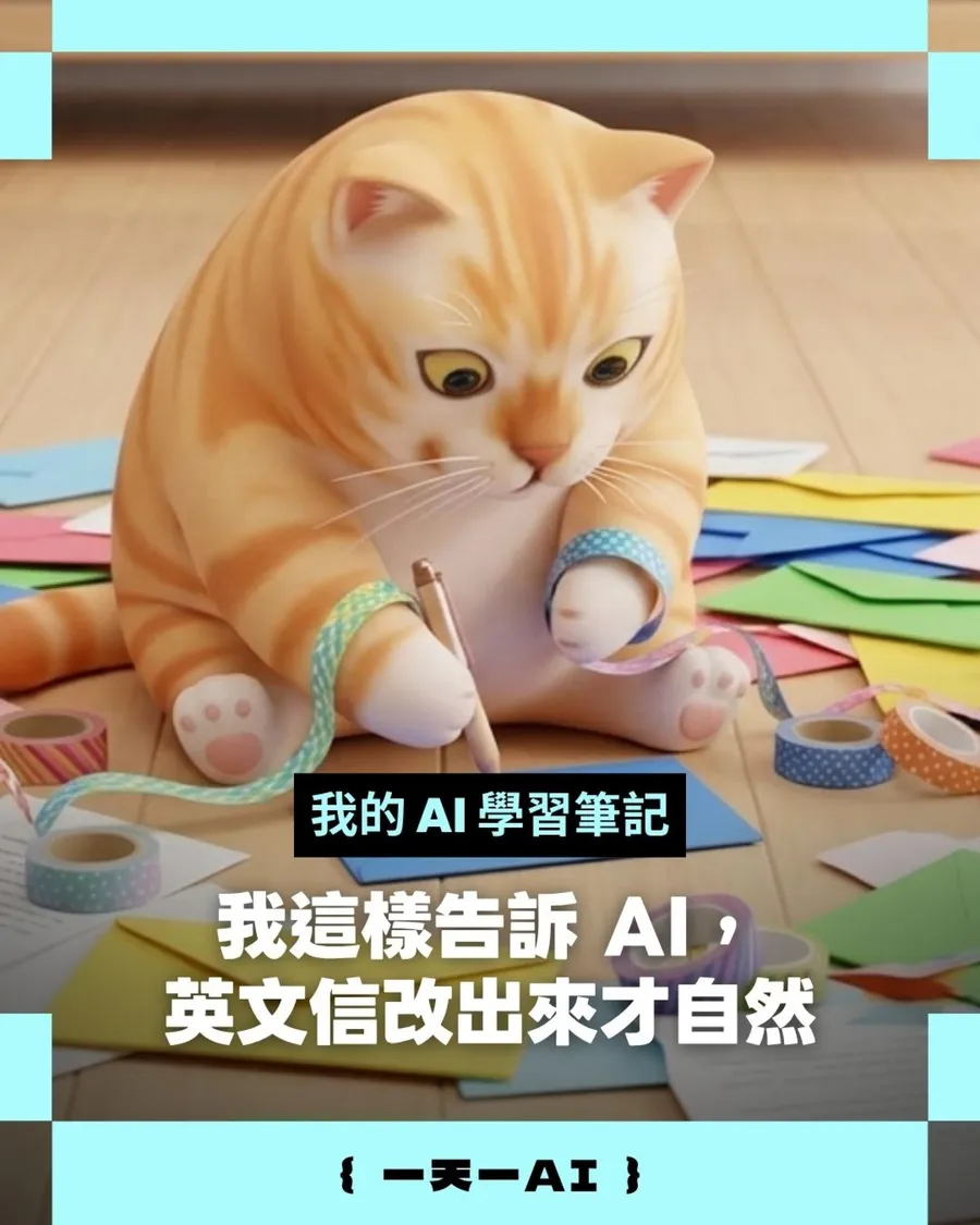 英文信一發出就後悔？4個精準AI指令生出專業商務英文信，這個小技巧讓你每天都能進步