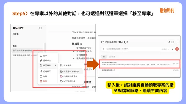 #4 Chatgpt 專案功能建立步驟