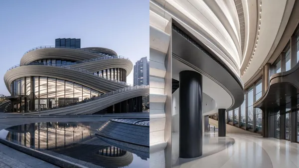 Heatherwick Studio 上海新作！「西岸漩心」以月橋為靈感，打造可攀爬、漫遊的河畔建築