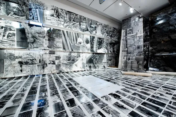 小松浩子 《Exhibition view of Komatsu Hiroko Second Dec