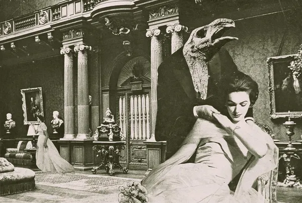 岡上淑子《招待》 1955年 ©OKANOUE Toshiko, Courtesy of The T