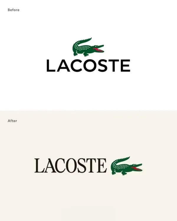Lacoste 全新品牌識別設計